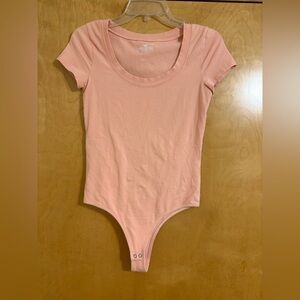 Hollister Salmon Scoopneck Bodysuit